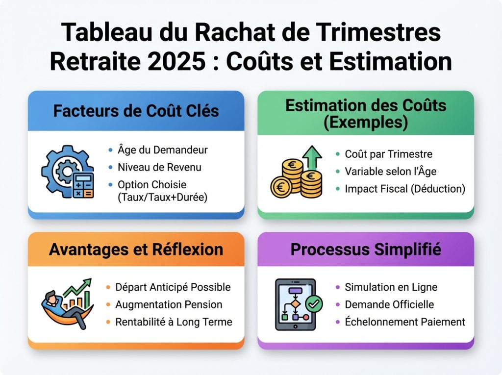 Cout Du Rachat Trimestre Retraite