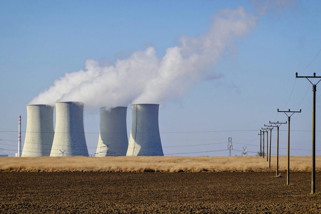 Une centrale nucléaire