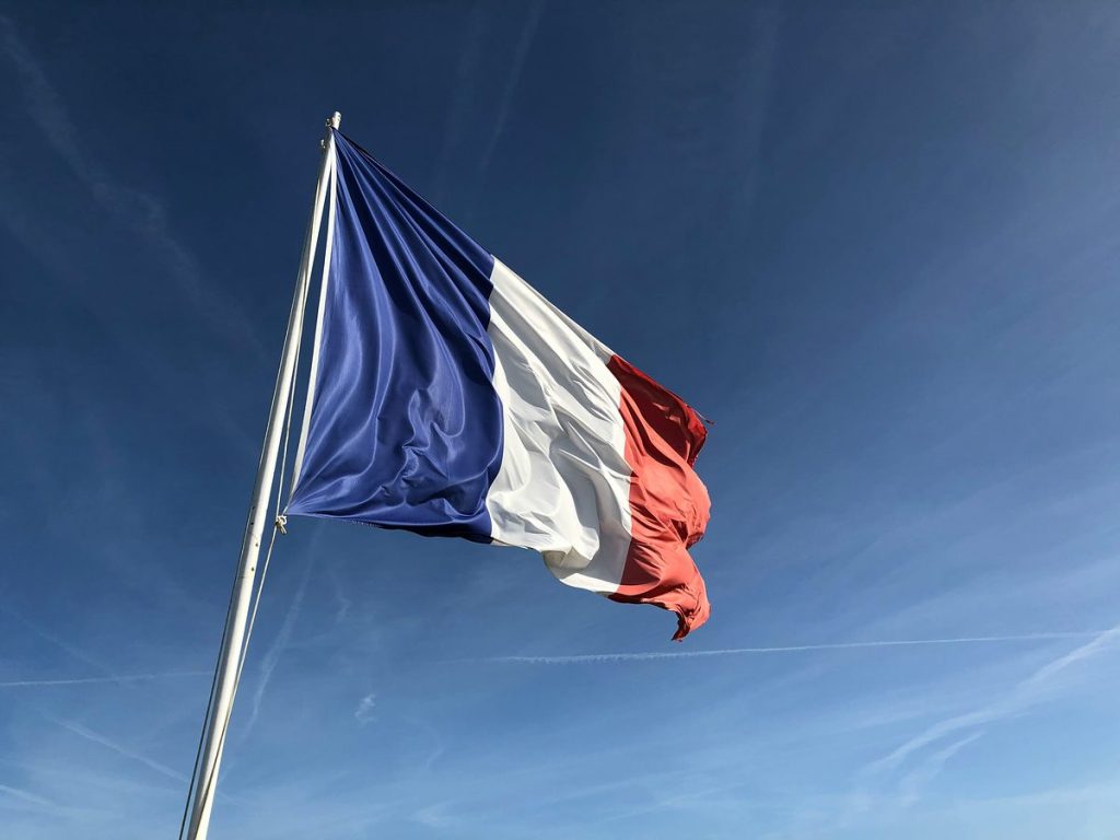 Un drapeau français