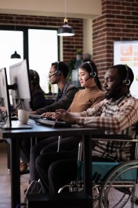 Une équipe de travail IA