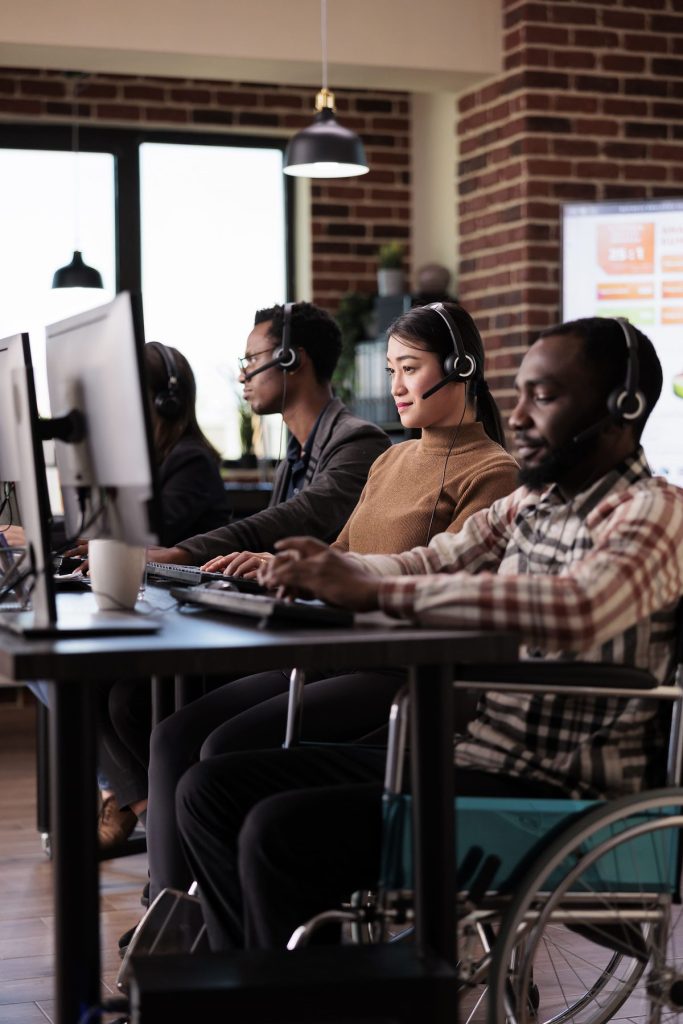 Une équipe de travail IA